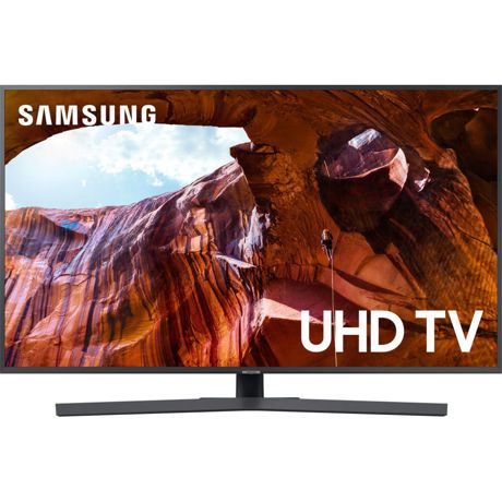 Televizor LED Samsung 65RU7402, 163 cm, 4K Ultra HD, PQI 1900, Dolby Digital Plus (20W), Procesor Quad-core, Smart TV, Wi-Fi, Bluetooth de energie scazuta, CI+, Gri titan