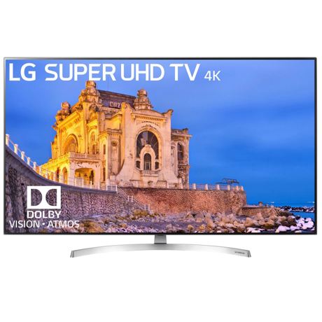 Televizor LCD LG 65SK8500PLA, Smart TV, Super UHD 4K, 164 cm, Wi-Fi, Negru/Argintiu