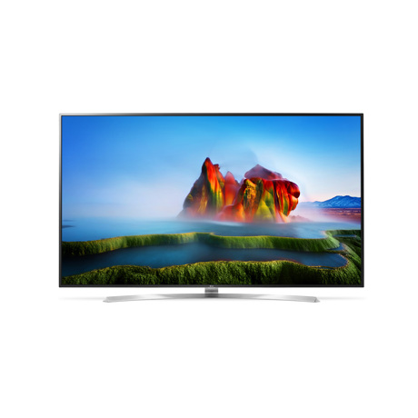 Televizor SUHD Smart LG 75SJ955V, 190 cm, 4K UHD, Negru/Argintiu