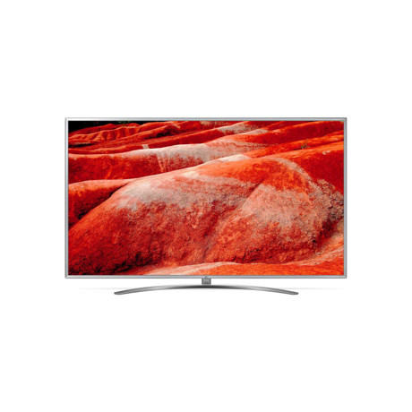 Televizor LED LG 75UM7600PLB, 189 cm, 4K UHD, Smart TV, Wi-Fi, Bluetooth, CI+, AI Smart, Procesor Quad Core, Argintiu/Negru
