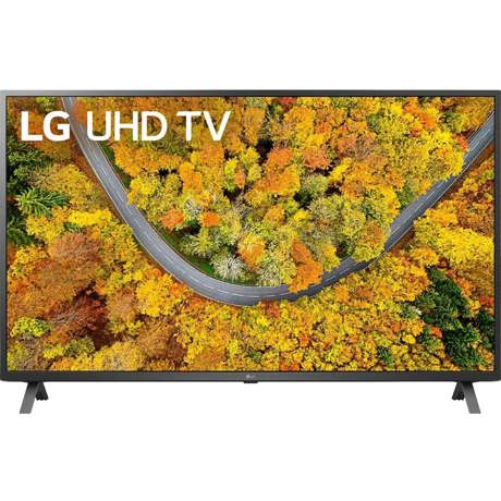 Televizor LED LG 75UP75003LC, 4K UHD, 189 cm, Procesor Quad Core 4K, AI Sound, Smart TV, CI+, Bluetooth, Wi-Fi, Gri inchis
