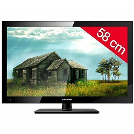 Televizor LED Blaupunkt BLA-23/157J-GB, 58 cm, Rezolutie HD, DVD-Player incorporat, Slot CI+, Negru