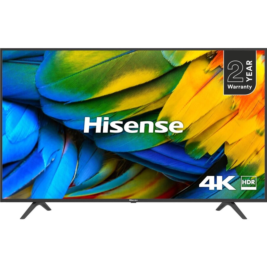 Televizor LED Hisense H65B7100, 164 cm, 4K, Procesor quad core, Dolby Audio, Smart TV, Wi-Fi, CI+, HDMI, USB, Negru