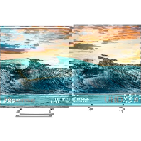Televizor LED Hisense H65B7500, 164 cm, 4K, Procesor quad core, Dolby Audio, Smart TV, Wi-Fi, Bluetooth, CI+, Negru/Argintiu