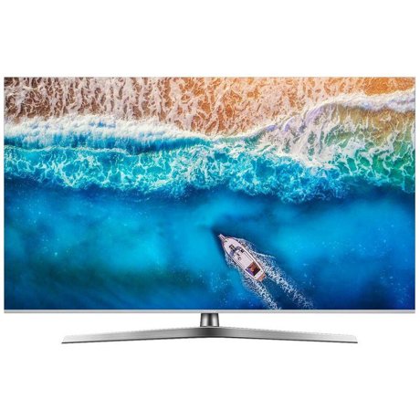 Televizor LED Hisense H65U7B, 163 cm, 4K, Procesor quad core, Dolby Atmos, Smart TV, Wi-Fi, Bluetooth, CI+, Negru/Argintiu