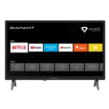 Televizor LED Diamant Horizon 24HL4330H, 60 cm, Smart TV, Rezolutie HD, Wi-Fi, CI+, Negru