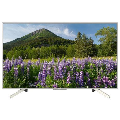 Televizor LED Sony BRAVIA KD49XF7077, 123 cm (49"), Ultra HD 4K, Smart TV, X-Reality™ PRO 4K, Linux, Argintiu