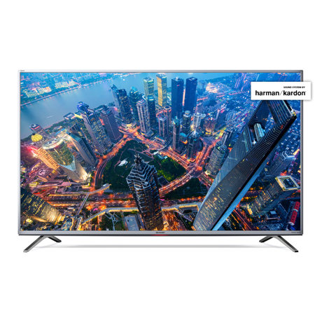 Televizor LED Sharp LC-43UI8872ES, 109 cm (43"), Ultra HD 4K, Smart TV, Wi-Fi, Argintiu