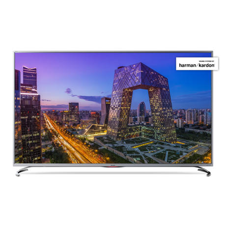 Televizor LED Sharp LC-49UI8762E, 123 cm (49"), Ultra HD 4K, Smart TV, Wi-Fi, Negru/Argintiu