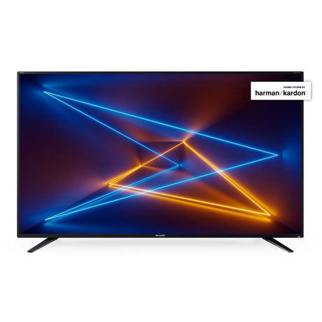 Televizor LED Sharp LC-55UI7252E, 139 cm (55"), Ultra HD 4K, Smart TV, Wi-Fi, Negru