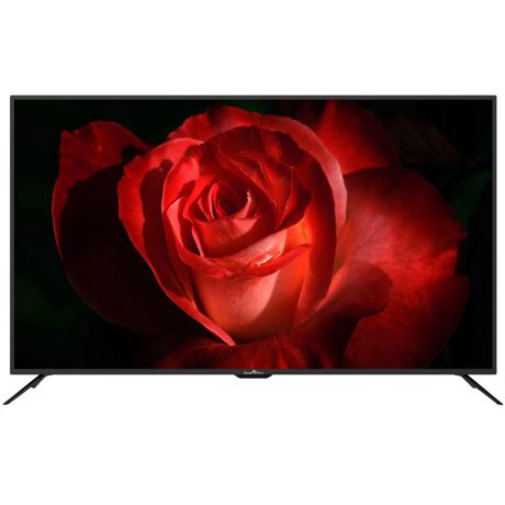 Televizor LED Smart Tech LE-6566UDSA61, 165 cm, 4K UHD, Smart TV, Sunet stereo, Wi-Fi, Slot CI+, Negru