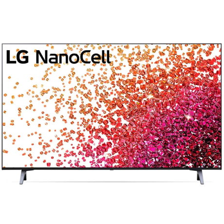 Televizor LED LG 55NANO753PR, 139 cm, 4K NanoCell, Smart TV, Wi-fi, Bluetooth, CI+, Negru