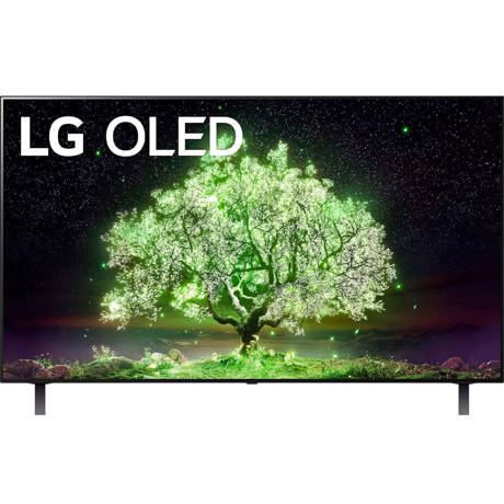 Televizor LED LG OLED48A13LA, 122 cm, 4K UHD, Smart TV, Procesor α7 Gen 4 AI, Dolby Atmos, Wi-fi, Bluetooth, CI+, Negru