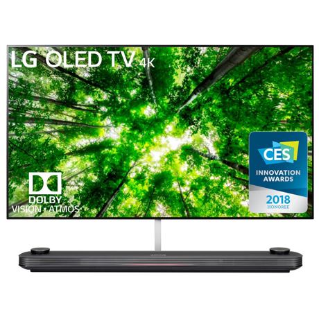 Televizor OLED LG OLED65W8PLA, 164 cm, 4K Ultra HD, Smart TV, Wi-Fi, Bluetooth, Negru