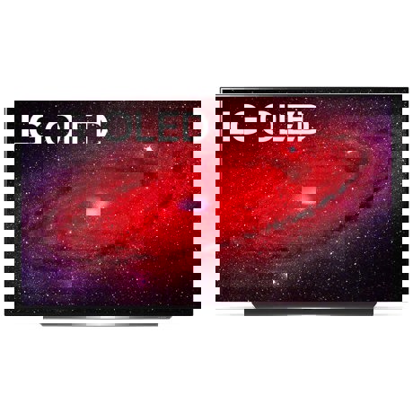 Televizor OLED LG OLED77CX3LA, 4K, 196 cm, AI Picture Pro, Dolby Atmos, Smart TV, CI+, Bluetooth, Wi-Fi, Negru/argintiu