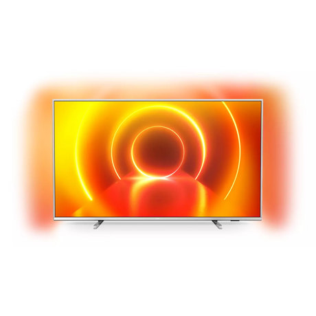 Televizor LED Philips 65PUS7855/12, 164 cm, 4K UHD, Smart TV, Dolby Atmos, Procesor Quad Core, Wi-Fi, CI+, Ambilight, Argintiu