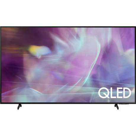 Televizor QLED Samsung 55Q60A, 138 cm, 4K UHD, PQI 3100, Dolby Digital Plus, Procesor Quantum Lite 4K, Smart TV, Wi-Fi, Bluetooth, CI+, Negru