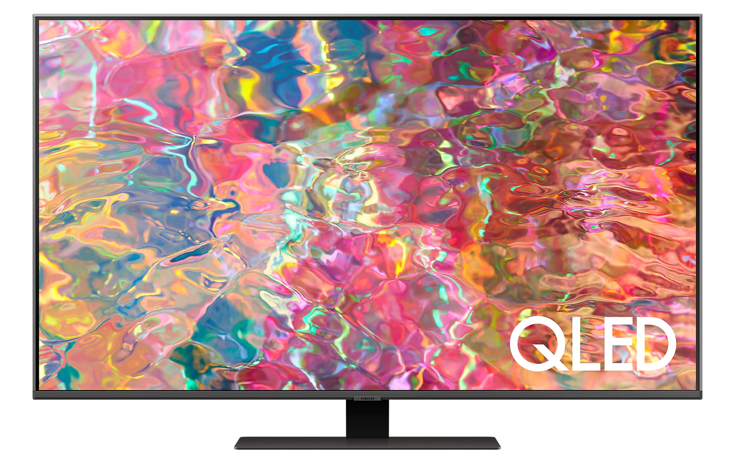 Televizor QLED Samsung, QE50Q80BATXXH, 125 cm, 4K UHD, PQI 3200, Procesor Quantum 4K, Dolby Atmos, Wi-Fi, Bluetooth, Carbon silver
