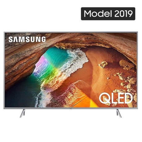 Televizor QLED Samsung QE49Q67RA, 123 cm, 4K UHD, Dolby Digital Plus, Smart TV, Procesor Quantum 4K, Wi-Fi, Bluetooth, CI+, Argintiu