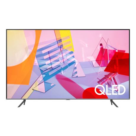 Televizor QLED Samsung QE55Q65TA, 138 cm, 4K Ultra HD, PQI 3200, Dolby Digital Plus, Procesor Quantum Lite, Smart TV, Wi-Fi, Bluetooth 4.2, CI+, Gri