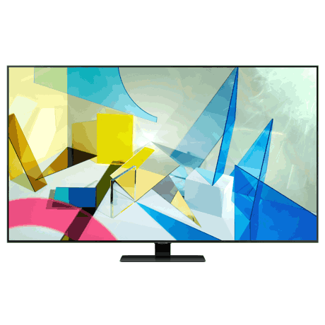Televizor QLED Samsung QE75Q80TAT, 189 cm, 4K Ultra HD, PQI 3800, Dolby Digital Plus, Procesor Quantum 4K, Smart TV, Wi-Fi, Bluetooth 4.2, CI+, Carbon silver