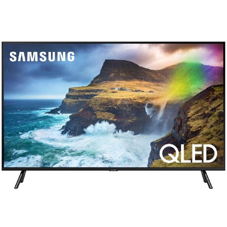 Televizor QLED Samsung QE82Q70RA, 208 cm, 4K UHD, PQI 3300, Dolby Digital Plus (40W), Tehnologie AI, Procesor Quantum 4K, Smart TV, Mod jocuri, Wi-Fi, CI+, Negru ardezie