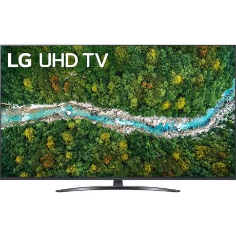 Televizor LED LG 55UP78003LB, 139 cm, 4K UHD, Smart TV, Wi-fi, Bluetooth, CI+, Negru
