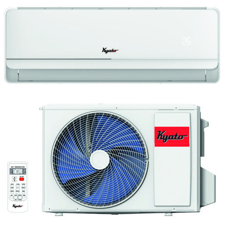 Aer conditionat Kyato K12 A++ Feel, Inverter, 12000 BTU, Clasa A++, Auto restart, Eco Function, I feel, Afisaj ascuns, Alb