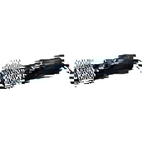Perie fixa cu aer cald Remington Airstyler Amaze AS1220, 1200 W, Flux ioni, 3 trepte de temperatură / viteză, 5 accesorii, Negru