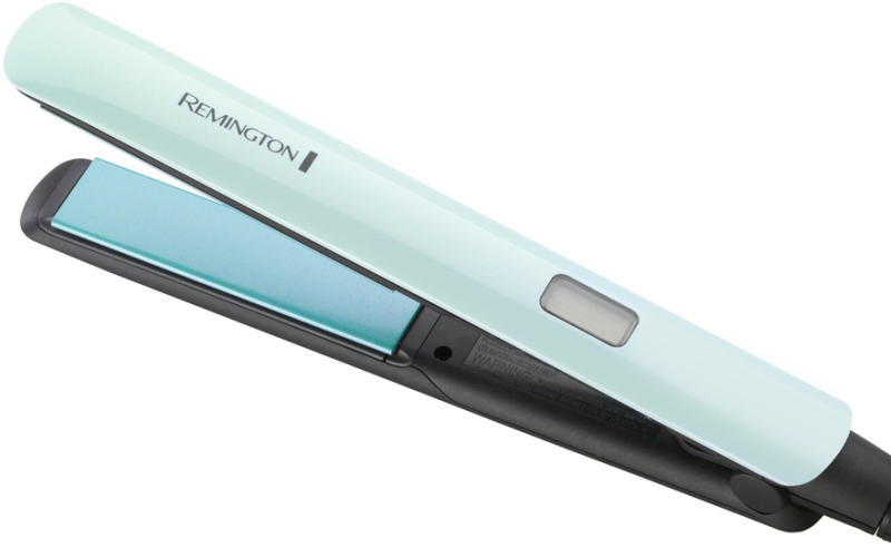 Placa de indreptat parul Remington Shine Therapy S8500, 230°C, Display LCD, 9 setări de temperatură, Alb