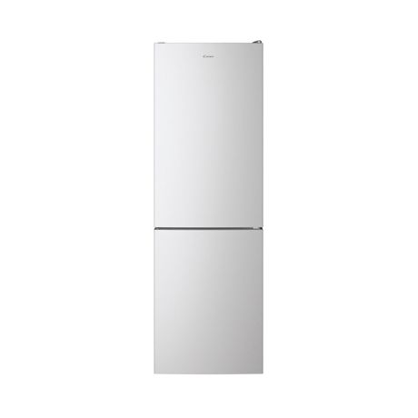 Combina frigorifica CANDY CCE3T618FS, No Frost, 342 L, Usa reversibila, Control electronic, H 185 cm, Argintiu