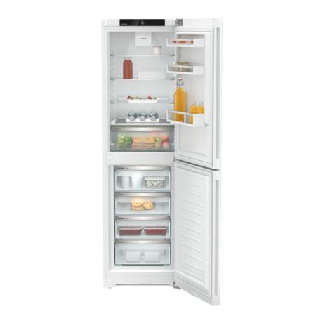 Combina frigorifica Liebherr CNd 5704, NoFrost, EasyFresh, 359 l, 201.5 сm, Clasa D, Alb