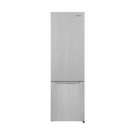 Combina frigorifica Daewoo DLF-260MEX, Static, 262 L, Clasa E, Control mecanic, L 55 cm, H 177 cm, Inox