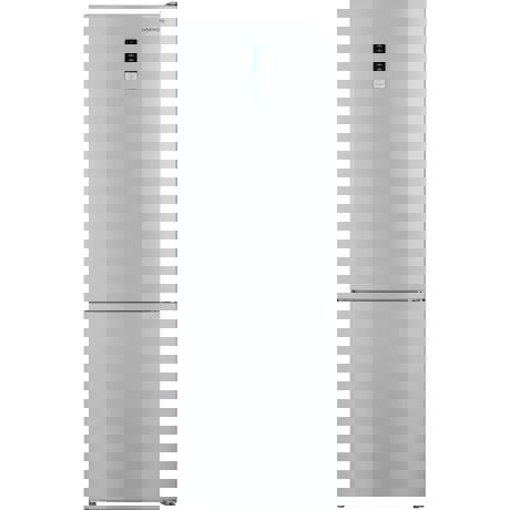 Combina frigorifica Daewoo DNF-310MEX, Total No Frost, 310 L, Display Extern, Iluminare LED, Clasa E, L 60 cm, H 188 cm, Inox