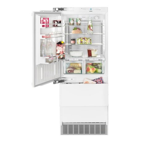 Combina frigorifica Incorporabila Liebherr ECBN 5066 617, Premium BioFresh NoFrost, clasa A++, capacitate 379 l, Alb