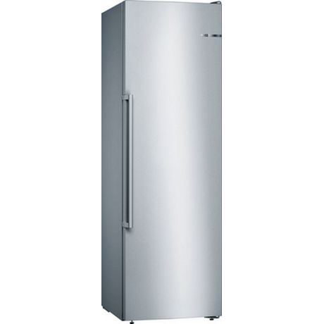 Congelator Bosch GSN36AIEP, No Frost, 242 L, Iluminare LED, Clasa energetica E, H 186 cm, Inox