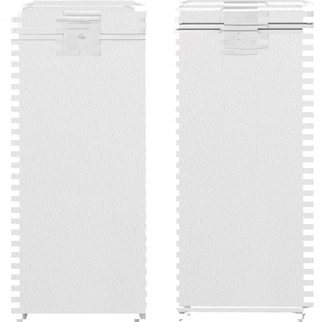 Lada frigorifica Beko HSM14540,  205 l, Clasa E, Conditii extreme, Fast Freezing, Securizare yala , Alb