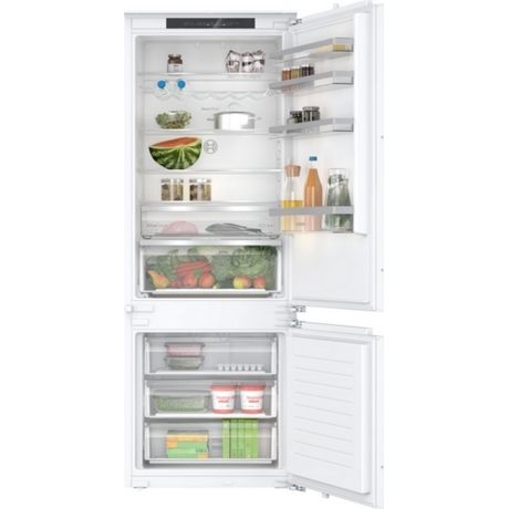 Combina frigorifica incorporabila Bosch KBN96VFE0, 383 l, No Frost, VitaFresh, Iluminare LED, Clasa E,  L 70, H 194 cm