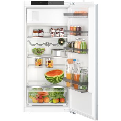 Frigider incorporabil Bosch KIL42VFE0, 187 l, EcoAirflow, Iluminare LED, FreshSense, Clasa E, H 122 cm