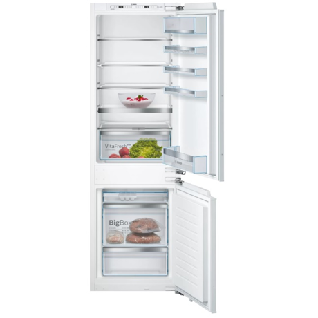 Combina frigorifica incorporabila Bosch KIS86AFE0, 266 L, Clasa E, Vario Zone, Iluminare LED, H 177.2 cm