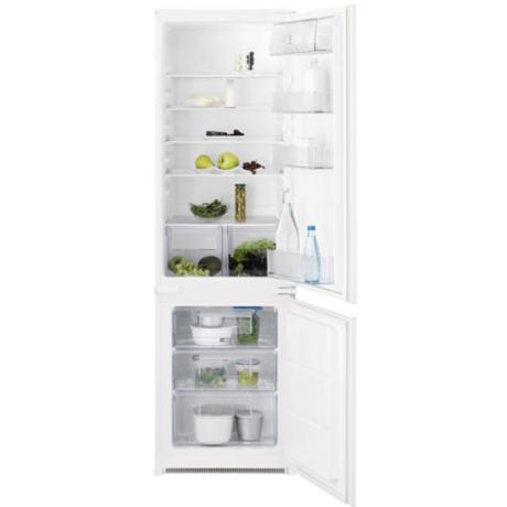 Combina frigorifica incorporabila Electrolux LNT2LF18S, Low Frost, 267 L, Action Freeze, H 177.2 cm, Alb