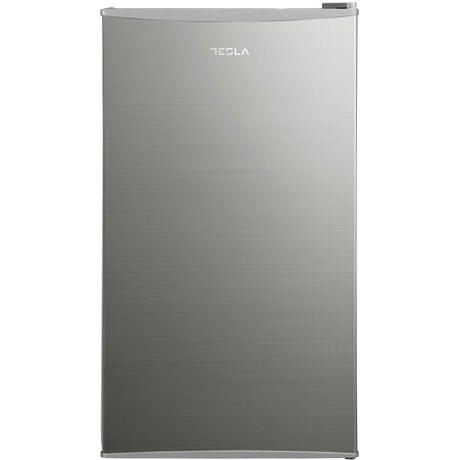 Frigider cu o usa Tesla RS0903MS, Static, 93L, Control mecanic, Usa reversibila, Clasa F, H85 cm, Argintiu
