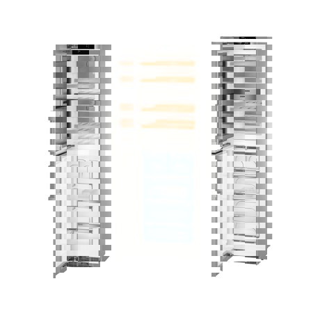Combina frigorifica Liebherr SWTNes 4285, NoFrost cu IceMaker si racord de apa fix, Volum 289 l, doua circuite de agent frigorigen controlate separat