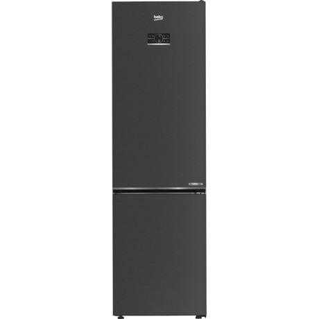 Combina frigorifica Beko B5RCNA406LXBRW, No Frost, 355 l, HOMEWHIZ WI-FI, Multimode, AeroFlow, HarvestFresh, Everfresh+, Display tact control, Compresor ProSmart Inverter, Clasa C, H 203.5 cm, Dark Inox
