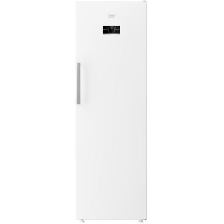 Congelator Beko B5RFNE314W, 286 L, 8 sertare, No Frost, Display, ProSmart Inverter, H 186.5 cm, Alb