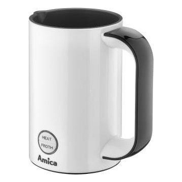 Aparat de spumare a laptelui Amica FD 3011, 450 ml, 3 programe, Alb/Negru
