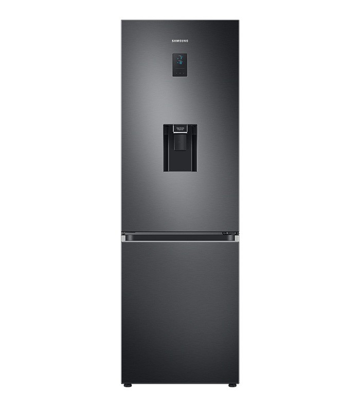 Combina frigorifica Samsung RB34T652EB1, 331 L, No Frost, Functie racire rapida, Functie congelare rapida, Dozator de apă, H 185.3 cm, Dark Inox