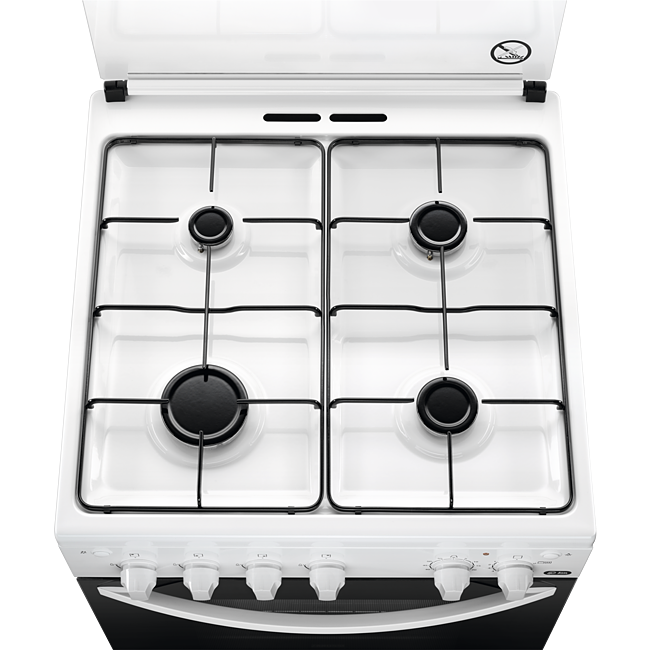 Aragaz pe gaz Zanussi ZCG612K1WA