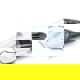 Aspirator de mana LDK Mini Vac 2200 WD, 11.1V, Capacitate baterie 2200 mAh, Aspirare uscata si umeda, Alb ART5683