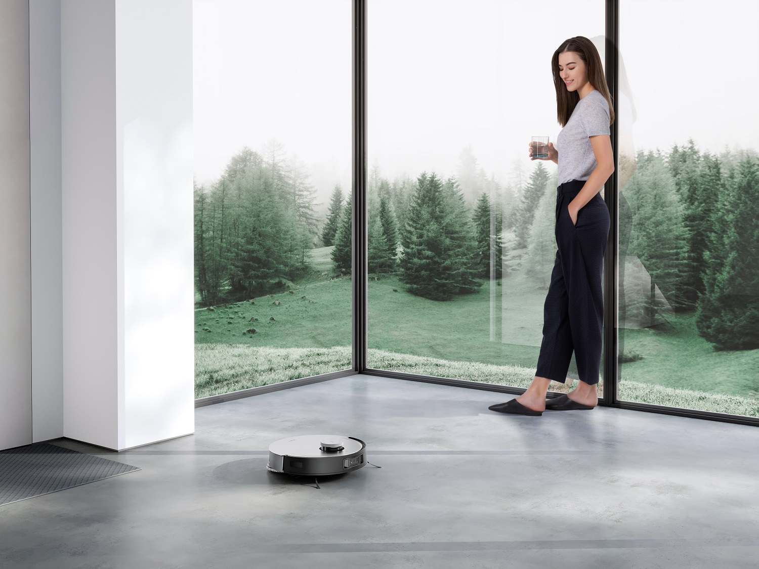 Aspirator robot premium DEEBOT X1 OMNI Ecovacs